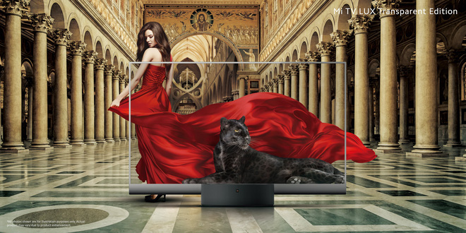 Xiaomi ra mắt TV OLED trong suốt, giá gần 170 triệu đồng
