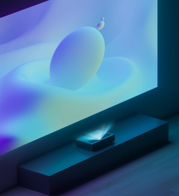 Xiaomi Laser Cinema 2 XMJGYY01FM, 4K, 100 inch, 2400 ANSI lumens, Dolby Atmos, ALPD, 32 điểm chỉnh sửa keystone, bù chuyển động MEMC